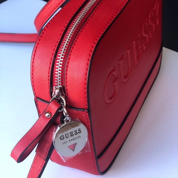 NEW🔥 GUESS RIDGEN RED CROSSBODY - Picture 5 of 12